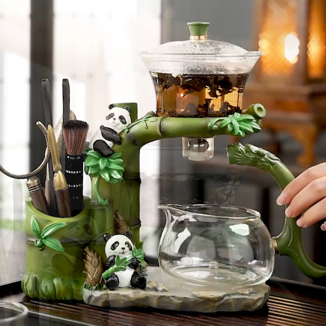 Amazon.com | Tea Infuser Lazy Kungfu Magnetic TeaPot Semi